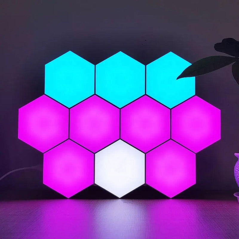 Luminária Hexagonal LED