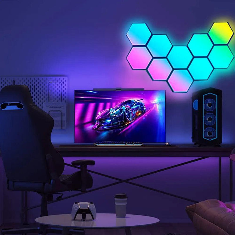 Luminária Hexagonal LED