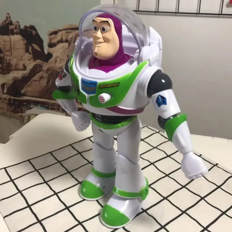 Boneco Buzz Lightyear Toy Story Com Luzes E Som