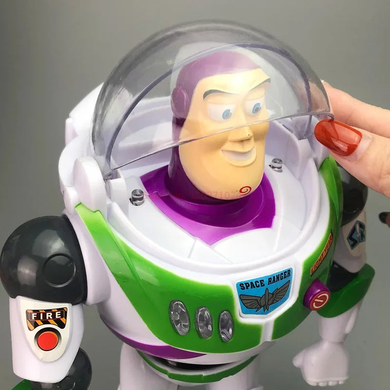 Boneco Buzz Lightyear Toy Story Com Luzes E Som