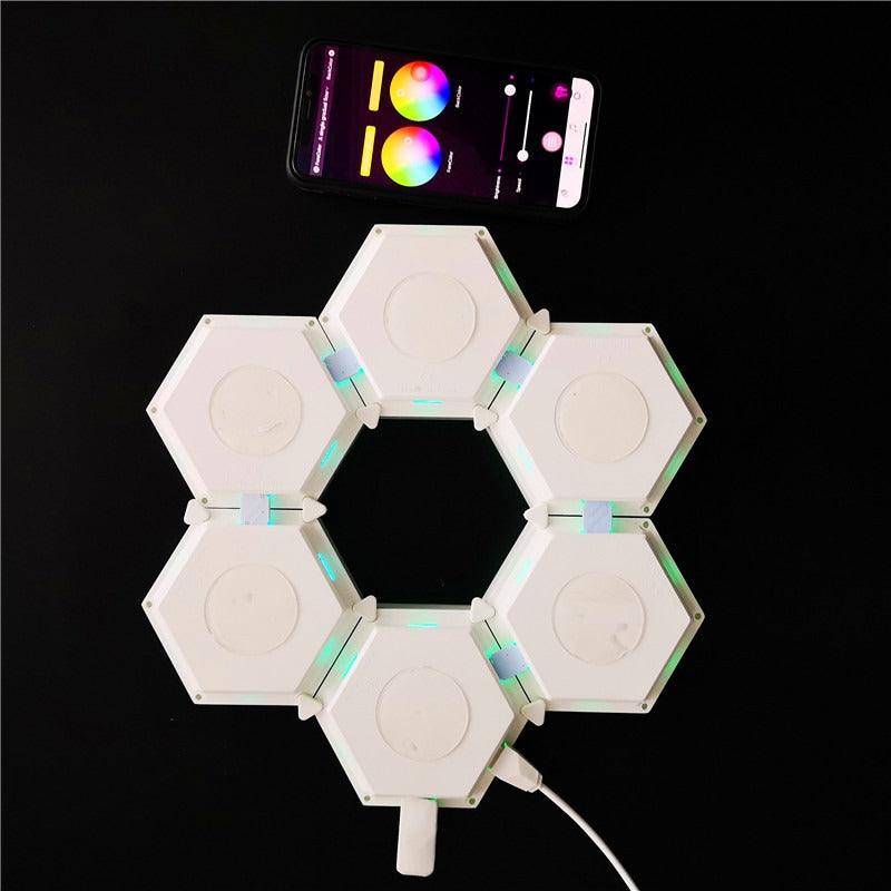 Luminária Hexagonal LED